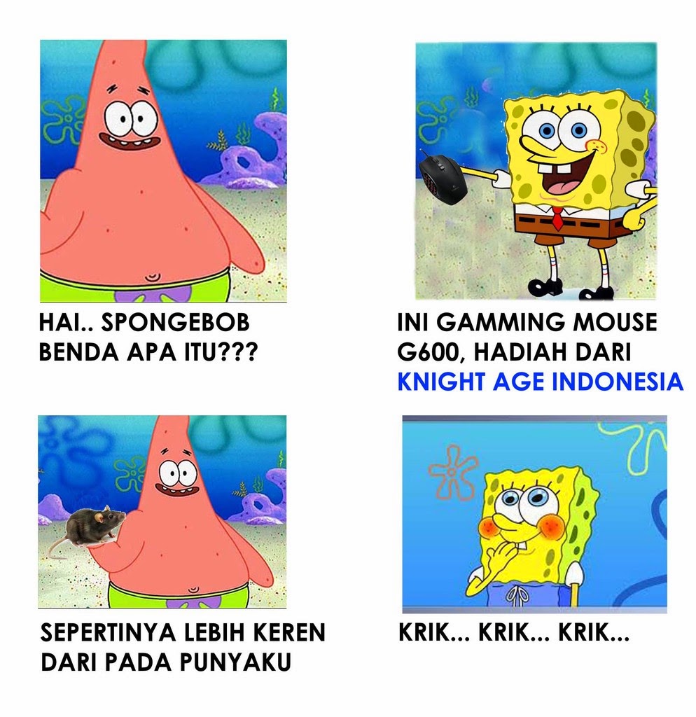 Meme Comic Indonesia Spongebob Patrick Expo DP BBM