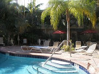 The pool at the Worthington Guesthouse and Resort