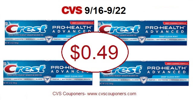 http://www.cvscouponers.com/2018/09/hot-pay-049-for-crest-prohealth.html