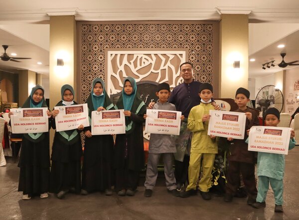 Majlis Syukuri Ramadan Rai Anak Yatim di Kuala Terengganu Golf Resort bersama UDA Holdings