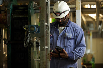 BELCO's operators use IntelaTrac to collect information from the various plant equipment