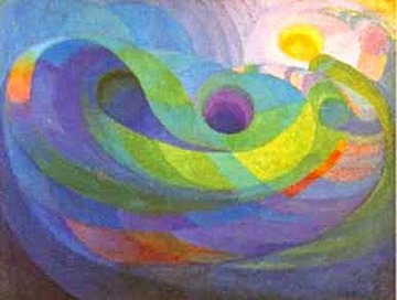 APRIL - Roy de Maistre  with Frozen Music - Criteria is swirls