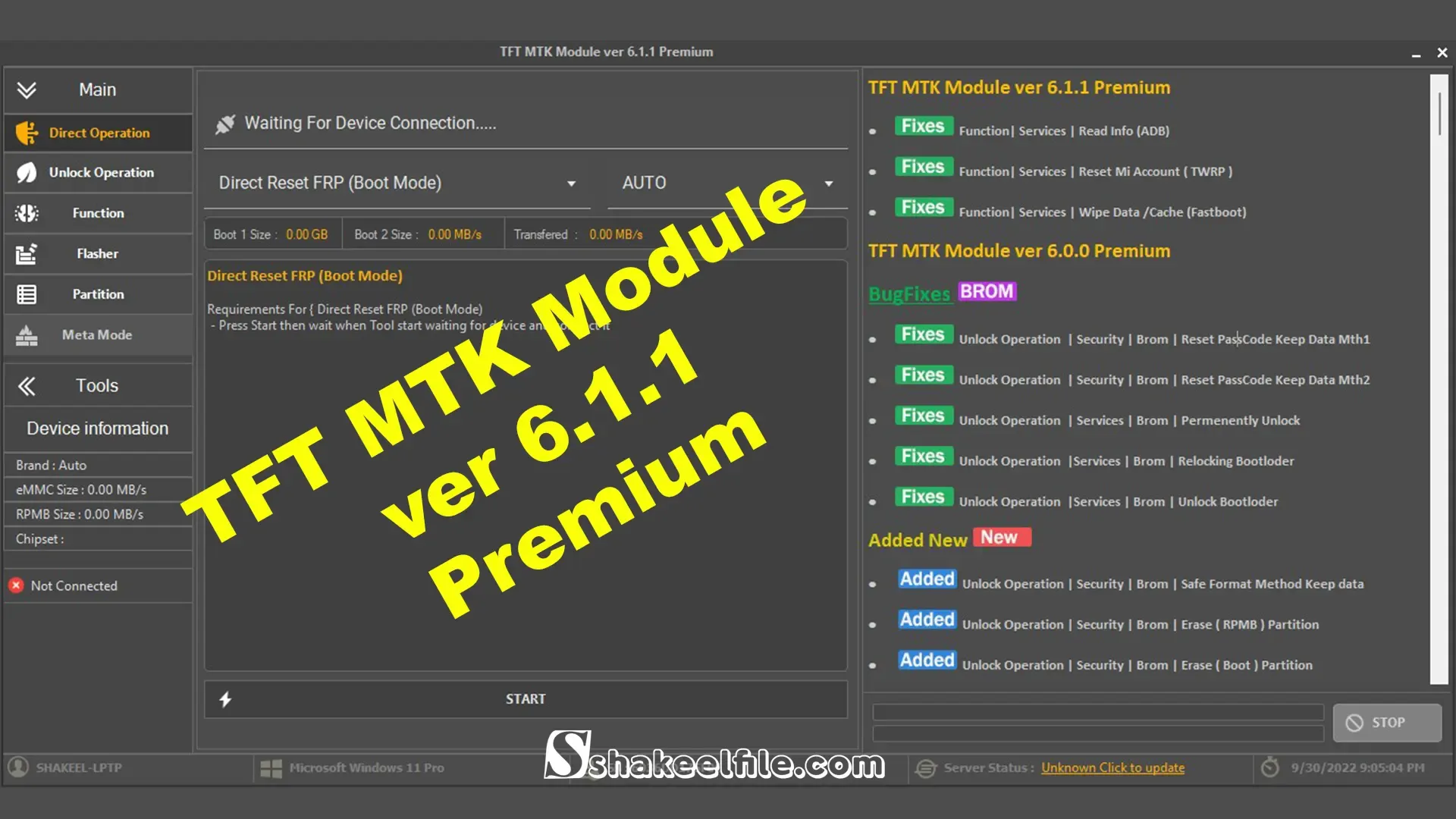 TFT-MTK-Module-version-6.1.1-Premium