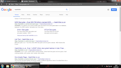 Cara Descrypt Hash MD5 Online Work 100%