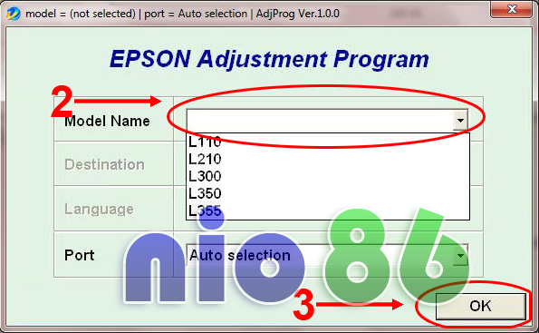 Epson L110, L210, L300, L350 and L355 Blink Reset ...