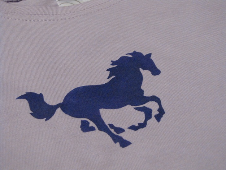and the pony stencil I found somewhere on the internet I think I just 