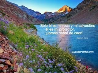 solo el es mi roca y mi salvacion