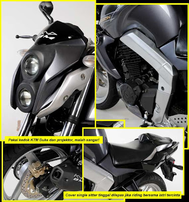 Gambar Modifikasi Yamaha Byson (Simple Tapi Mhaco 