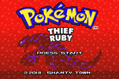 Pokemon Thief Ruby (GBA)