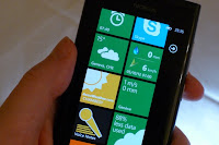 Windows Phone start screen