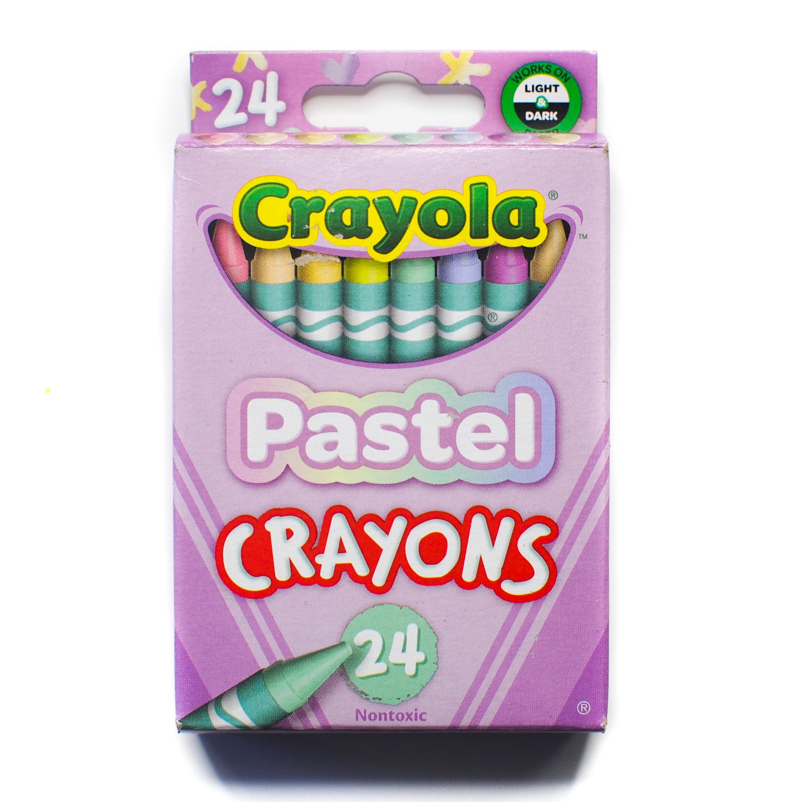 Crayola Pastel 24 Crayons  Jenny's Crayon Collection