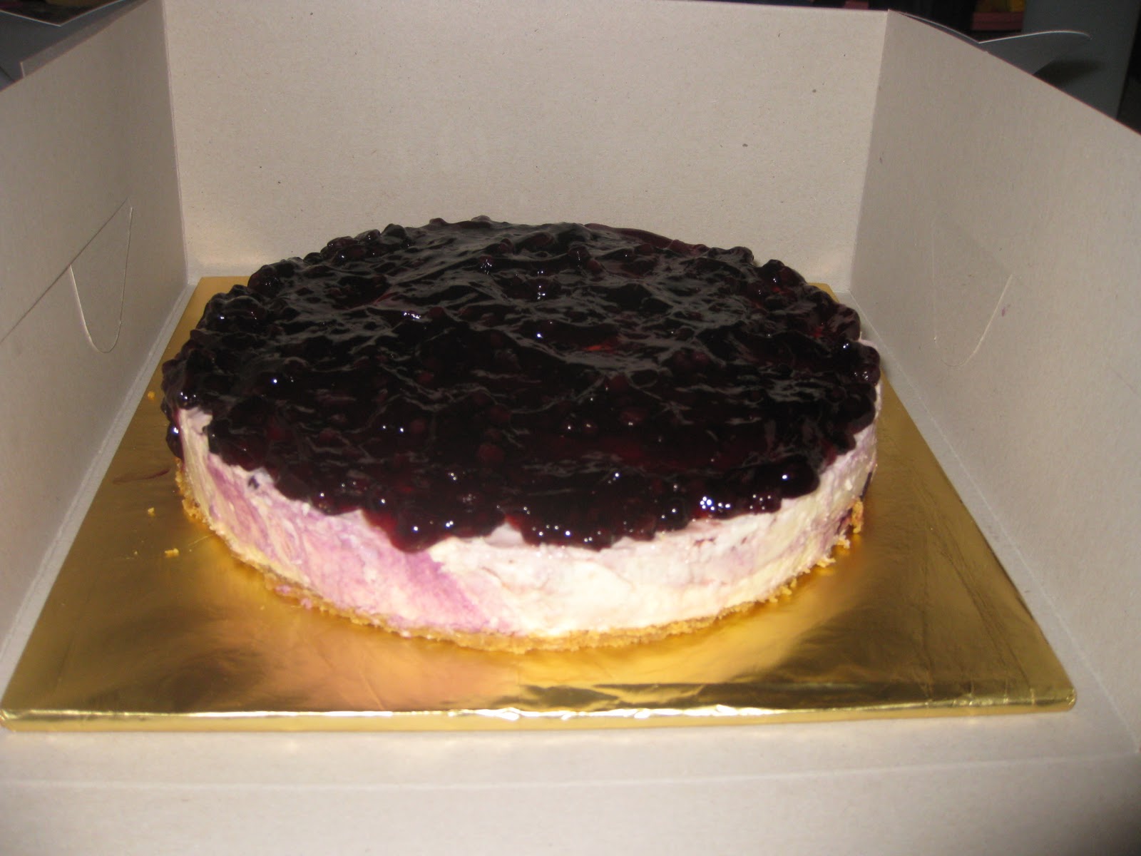 Macam-macam: NON-BAKED BLUEBERRY CHEESECAKE