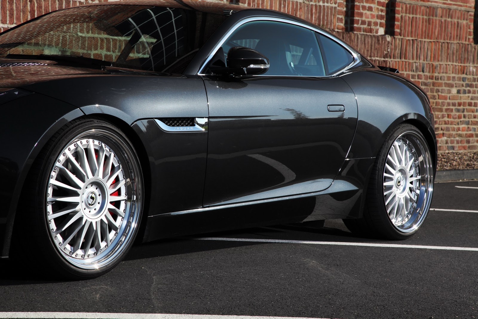 Puss in Wheels: Jaguar's F-Type Coupe Tries on Schmidt ...