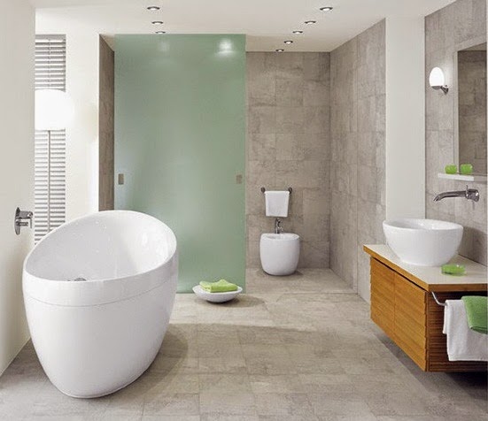 Mandi, desain interior kamar mandi, desain keramik kamar mandi, gambar 