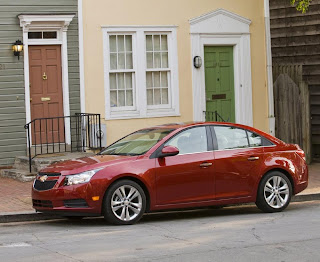 Chevrolet Cruze LTZ (2011 North American Spec) Front Side