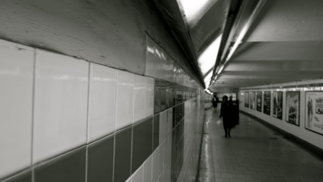 A more quiet moment in New York's subway. (New York September 2010)