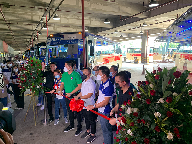 Grand opening day of PITX to Davao route with government officials (Photo from PITX)