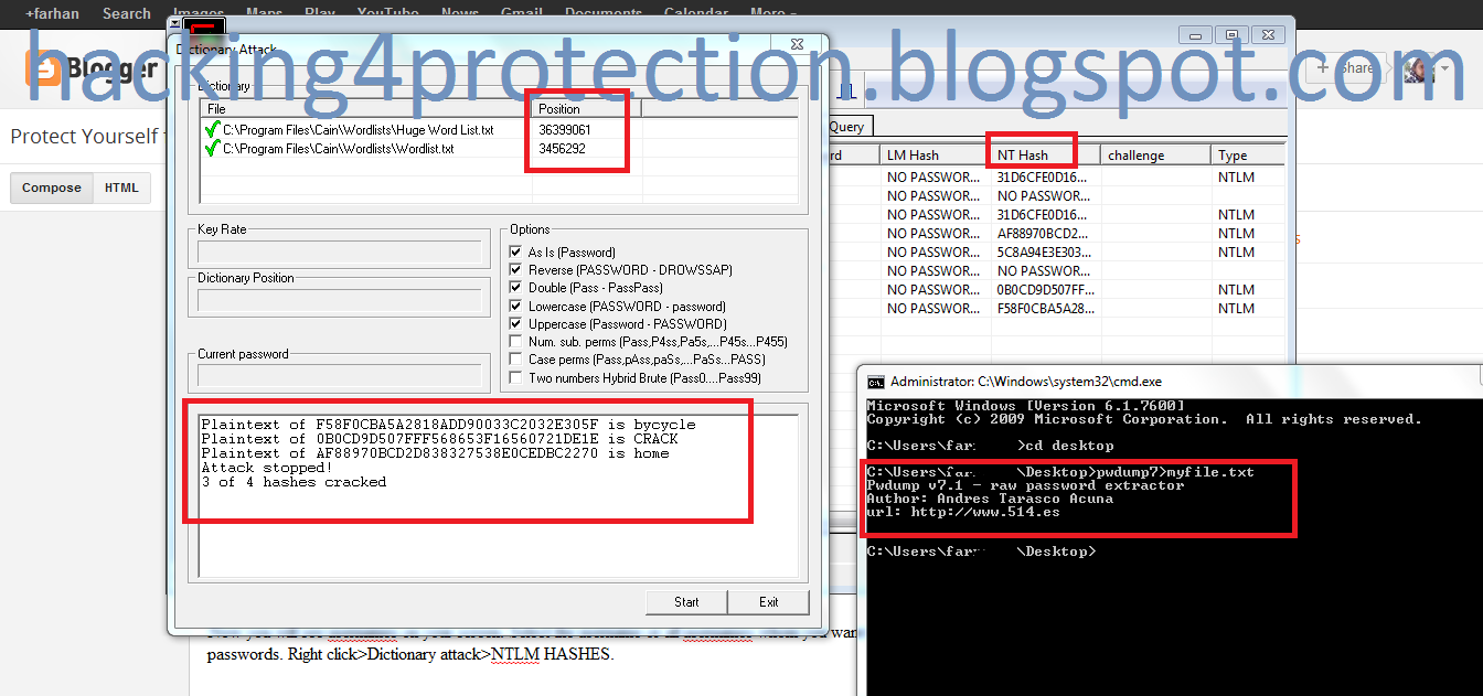 Hack Windows Xp Vista 7 Administrator Password Using Pwdump7