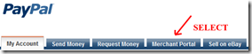 paypal merchant portal text