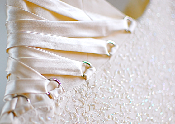 ivory beaded chiffon silk vintage ballerina gown