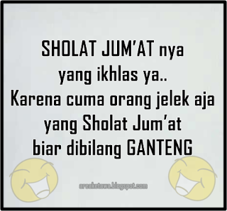 Area Ketawa - 8 Gambar Meme Lucu Sindiran Sholat Jum'at.