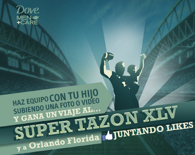 premio viaje super tazon parque de diversion Disney promocion Dive Men care Mexico 2010 2011