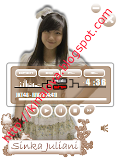 Skin Winamp Modern Sinka Juliani JKT48