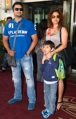 Madhavan with Wife
