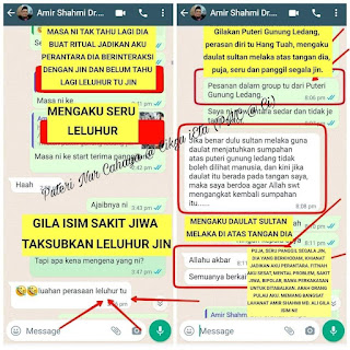 Amir Shahmi Md. Ali, Muhd Nuur Fahmy Nuur Masailan, Fahmy Adam, bangsa saka, scammer, Doktor perawat, guru silat Seni Gayong Makrifat Malaysia, bomoh, ilmu hitam, ahli sihir, tradisional moden, sebar ajaran sesat New age, ESQ 165, Ejen Gerakan missionary Kristian, ilmu karuuhun, leluhur jin, samseng, mafia, militan, kurang ajar, gila isim, sakit jiwa, bermasalah mental, pembunuh, jenayah cyberbully, jenayah body shaming, cyberwar, cyber attack, akidah, nama pena Puteri Nur Cahaya, Cikgu iEta, keturunan Rasulullah SAW,