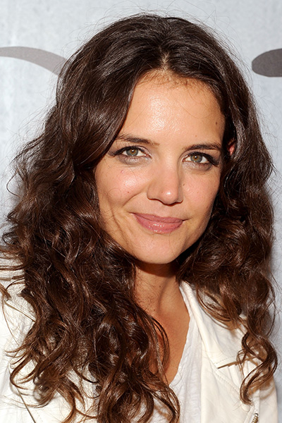 Curly Long Hairstyles 2015 Katie Holmes