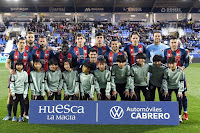 📸S. D. HUESCA 📆18 febrero 2024 ⬆️Jorge Pulido, Iker Kortajarena, Ignasi Vilarrasa, Hugo Vallejo, Álvaro Fernández. ⬇Juanjo Nieto, Gerard Valentín, Samuel Obeng, Miguel Loureiro, Elady, Óscar Sielva. S. D. HUESCA 0 🆚 S. D. AMOREBIETA 0 Domingo 18/02/2024, 18:30 horas. Campeonato de Liga de 2ª División, jornada 27. Huesca, estadio El Alcoraz: 5.630 espectadores. GOLES: ⚽No hubo.