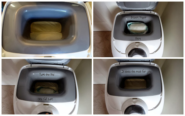 Tommee Tippee 360° Sealer Diaper Disposal System 