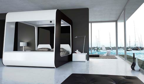 Last Generation Bed Presented at Out of Salone in Milan Called HI-CAN