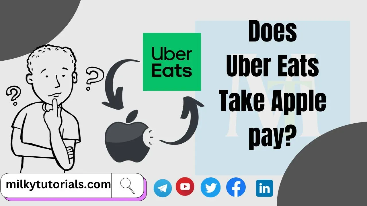 Does Uber Eats take Apple pay