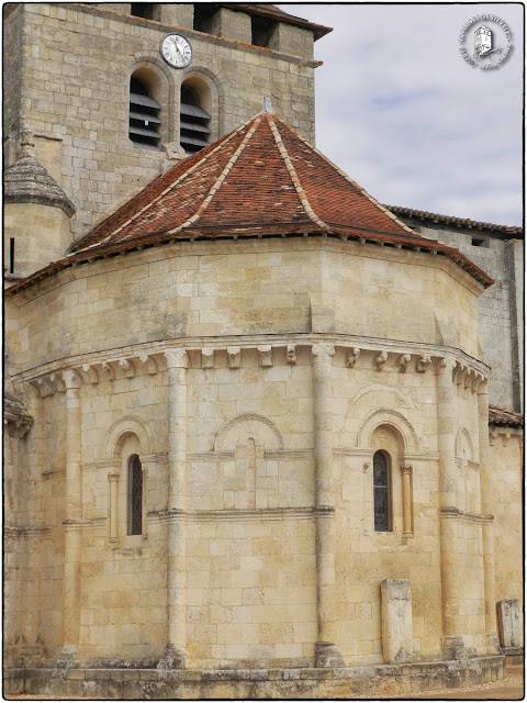 MONTAGNE (33) - Eglise romane Saint-Martin (Extérieur)