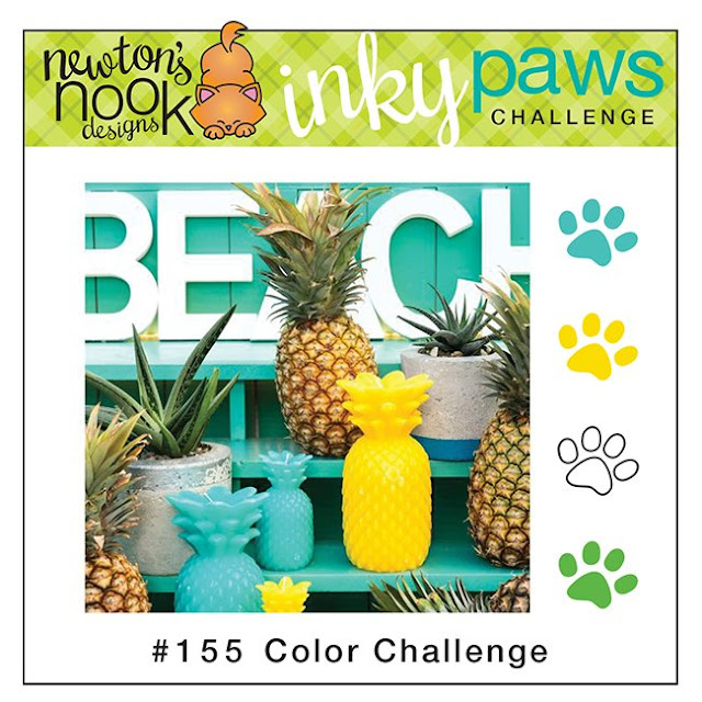 Newton's Nook Designs Inky Paws Challenge - Color Challenge