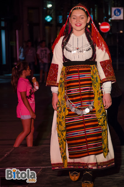 Macedonian national costume - Ethnic area Porece