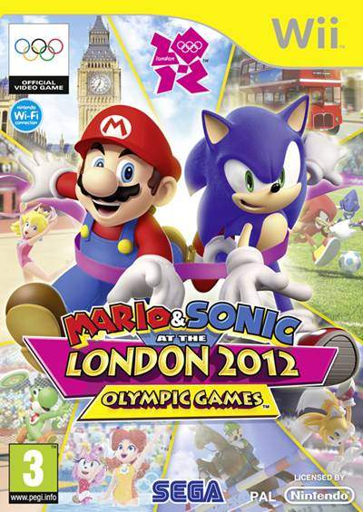 Mario y Sonic At The London 2012 Olympic Games Wii NTSC Descargar Español [PAL] 