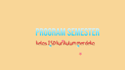 promes kelas 1 sd