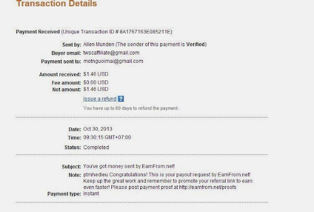 Proof EarnFrom