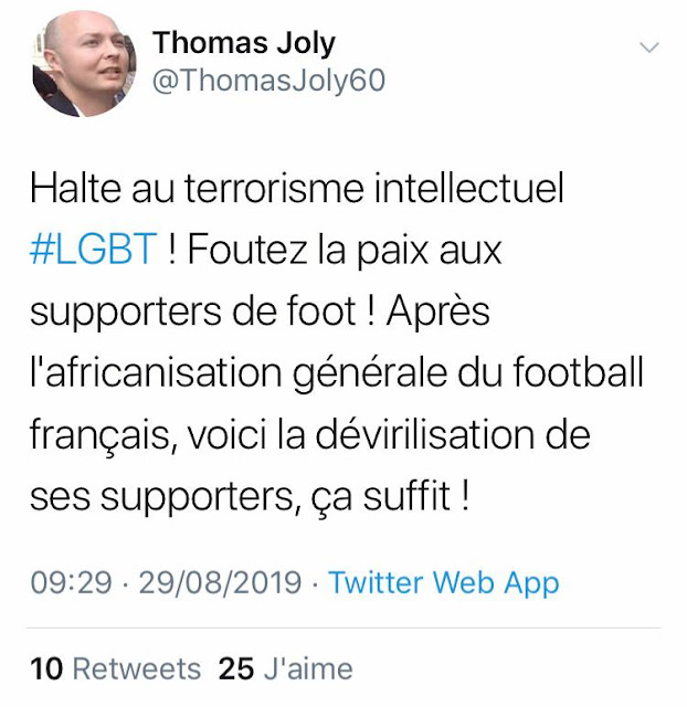 Thomas Joly, Parti de la France