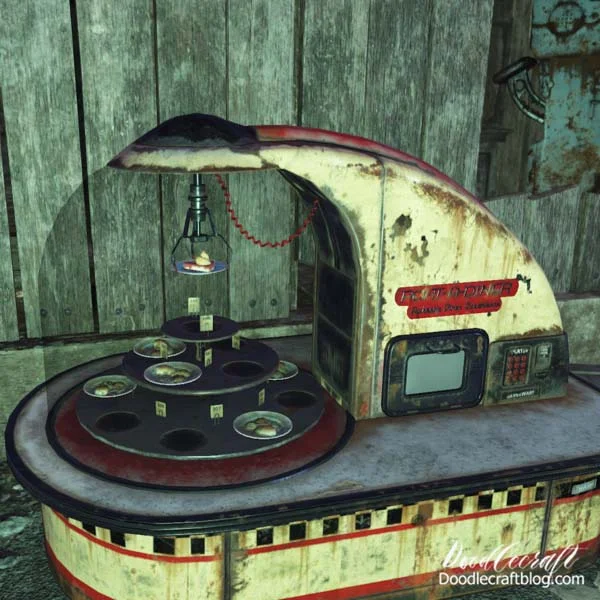 In the Fallout video game series, the "Perfectly Preserved Pie" is a rare and sought-after item found in vending machines called Port-A-Diners.