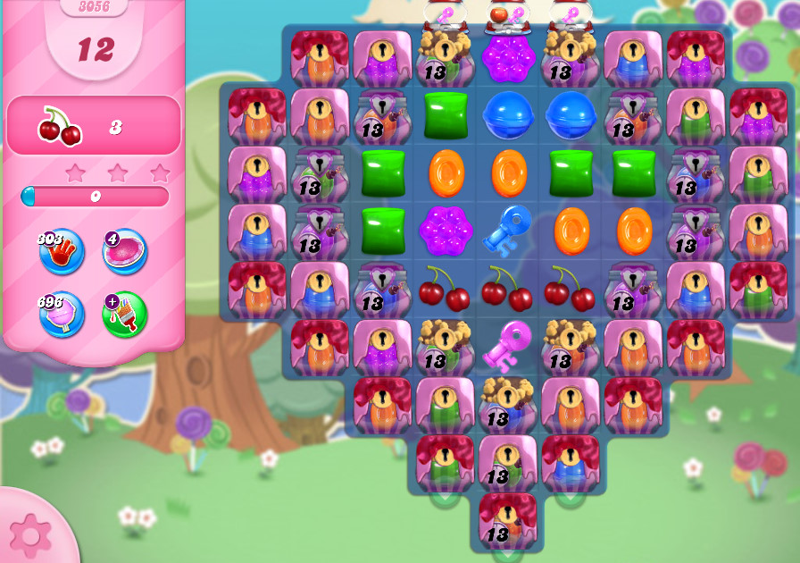 Candy Crush Saga level 3056