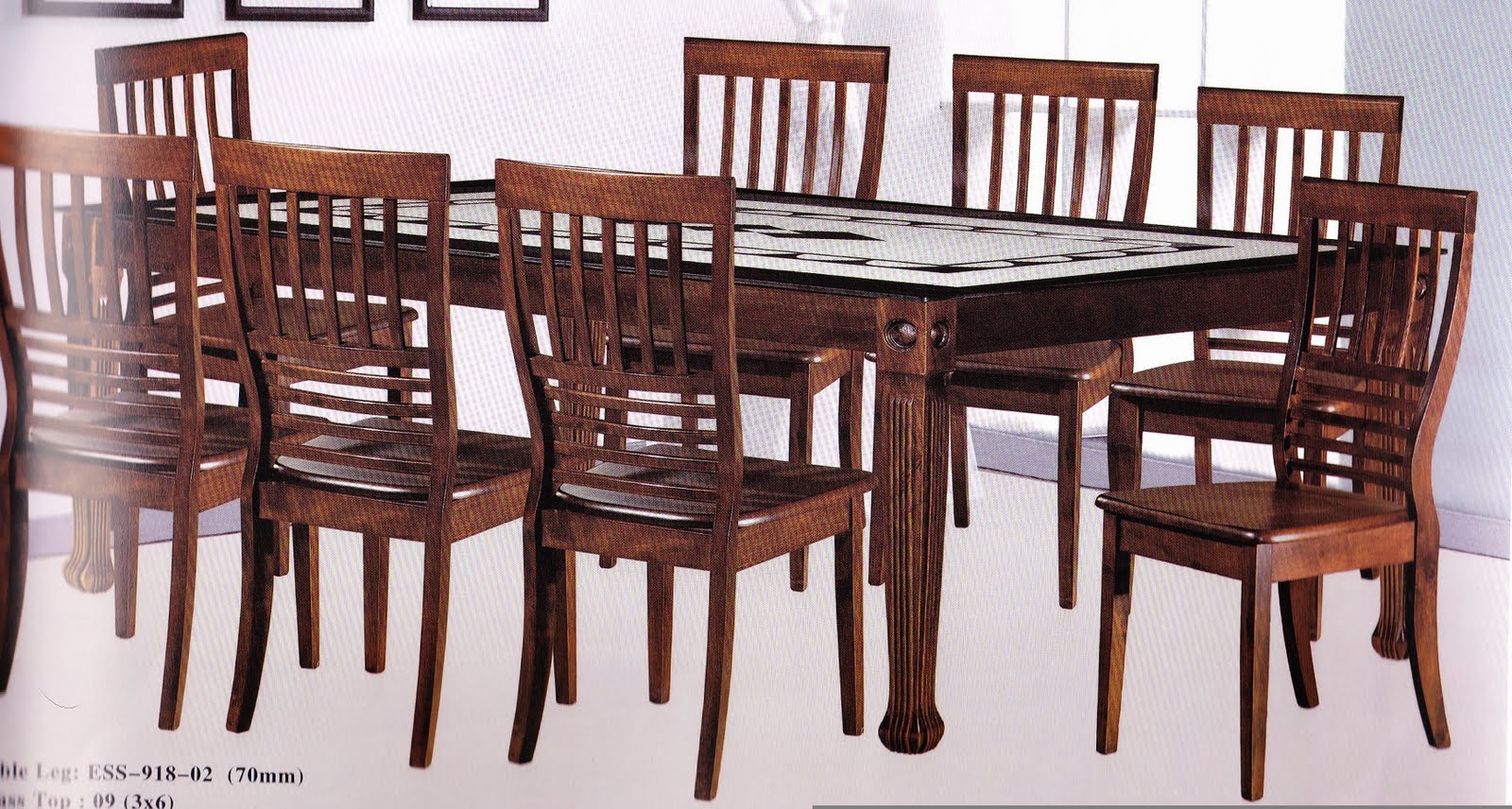 AIMAFURNITURE SET  MEJA  MAKAN  