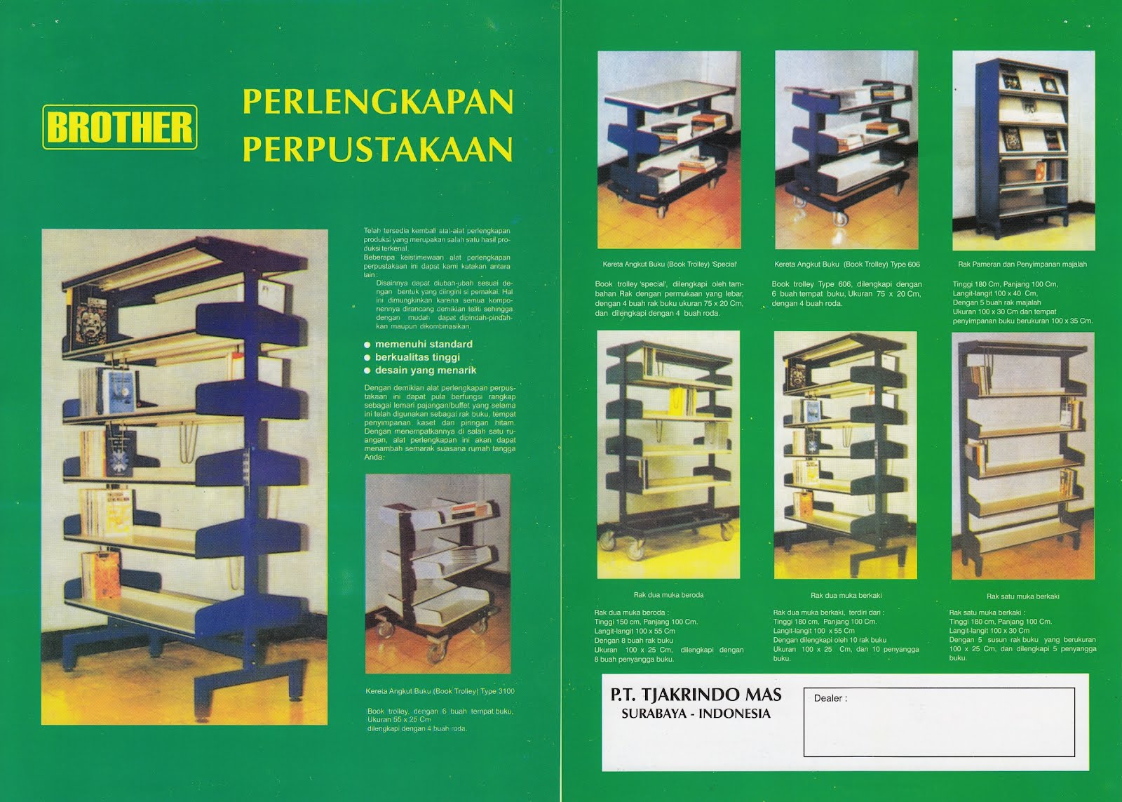 Brother Rak  Perpustakaan  Talenta Online Shop