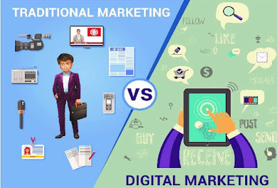 Digital marketing v/s traditional marketing