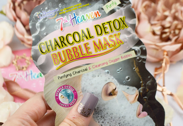 7th Heaven Charcoal Detox Bubble Masks Review, Lovelaughslipstick Blog