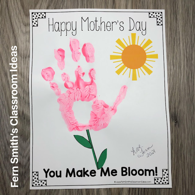 Click Here For These Mother's Day Coloring Pages and New Mother's Day Crafts and Cards!