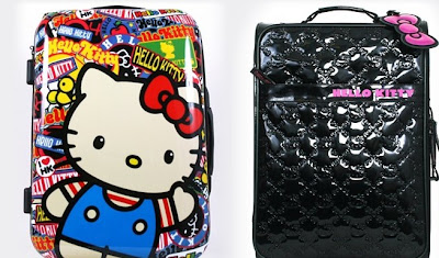 Hello Kitty luggage maletas Claire's 2013 oferta