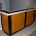 a home bar from kitchen furniture